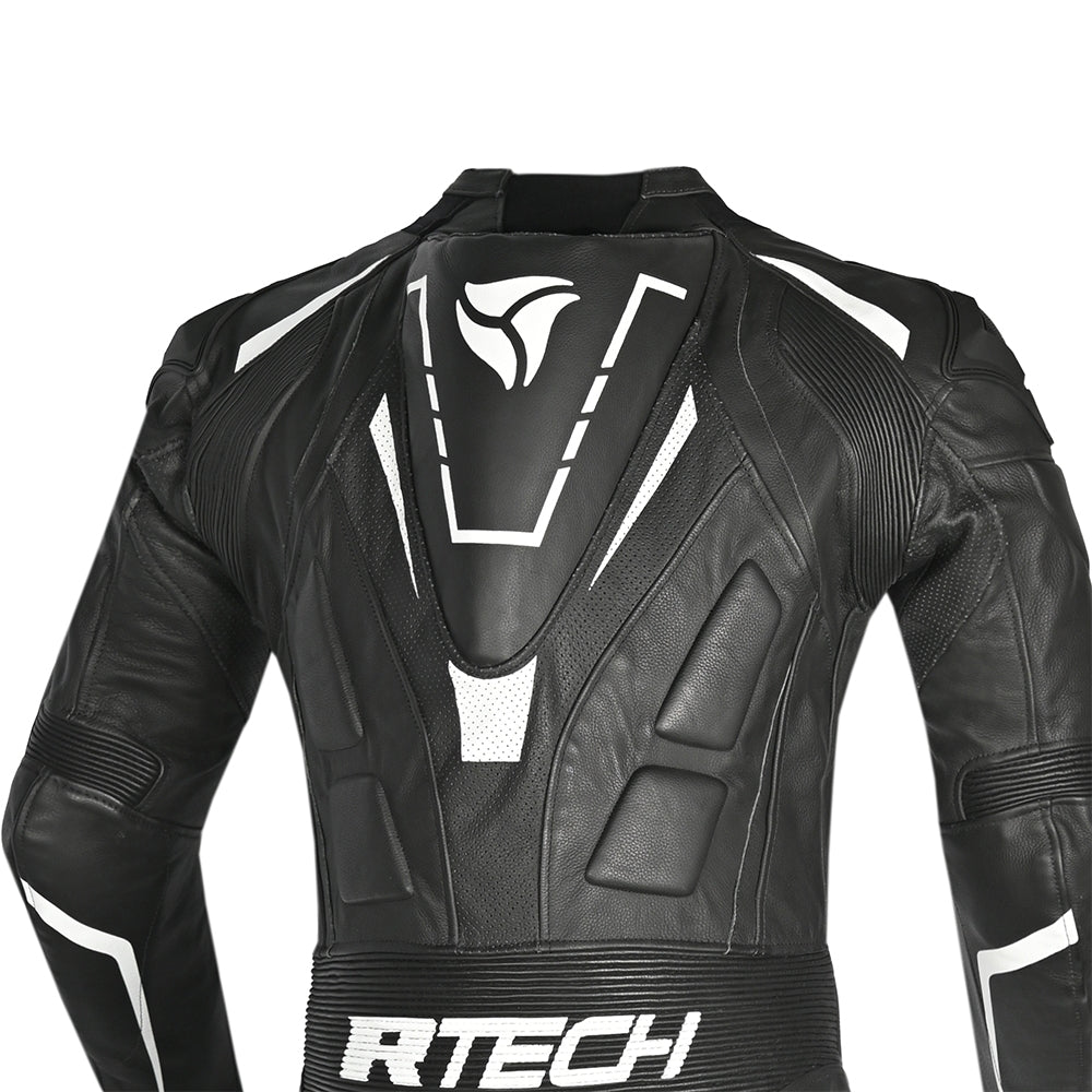 R-TECH MONO 1 PC DEFENDER GP Motorcycle Suits Black White – 6 – Maximomoto PT