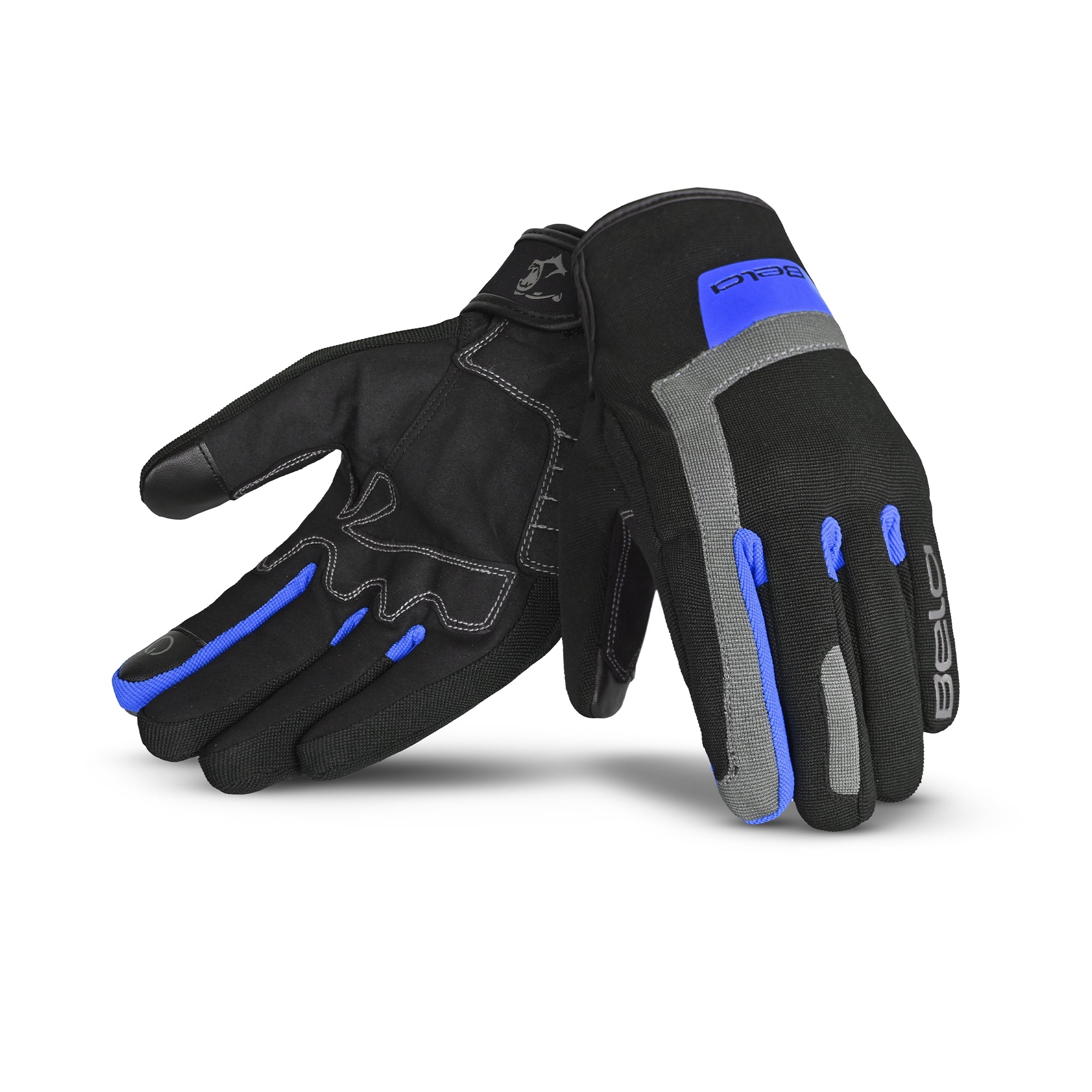Linda Galaxy Winter WP Motorcycle Textile Gloves Black Blue – 1 – Maximomoto PT