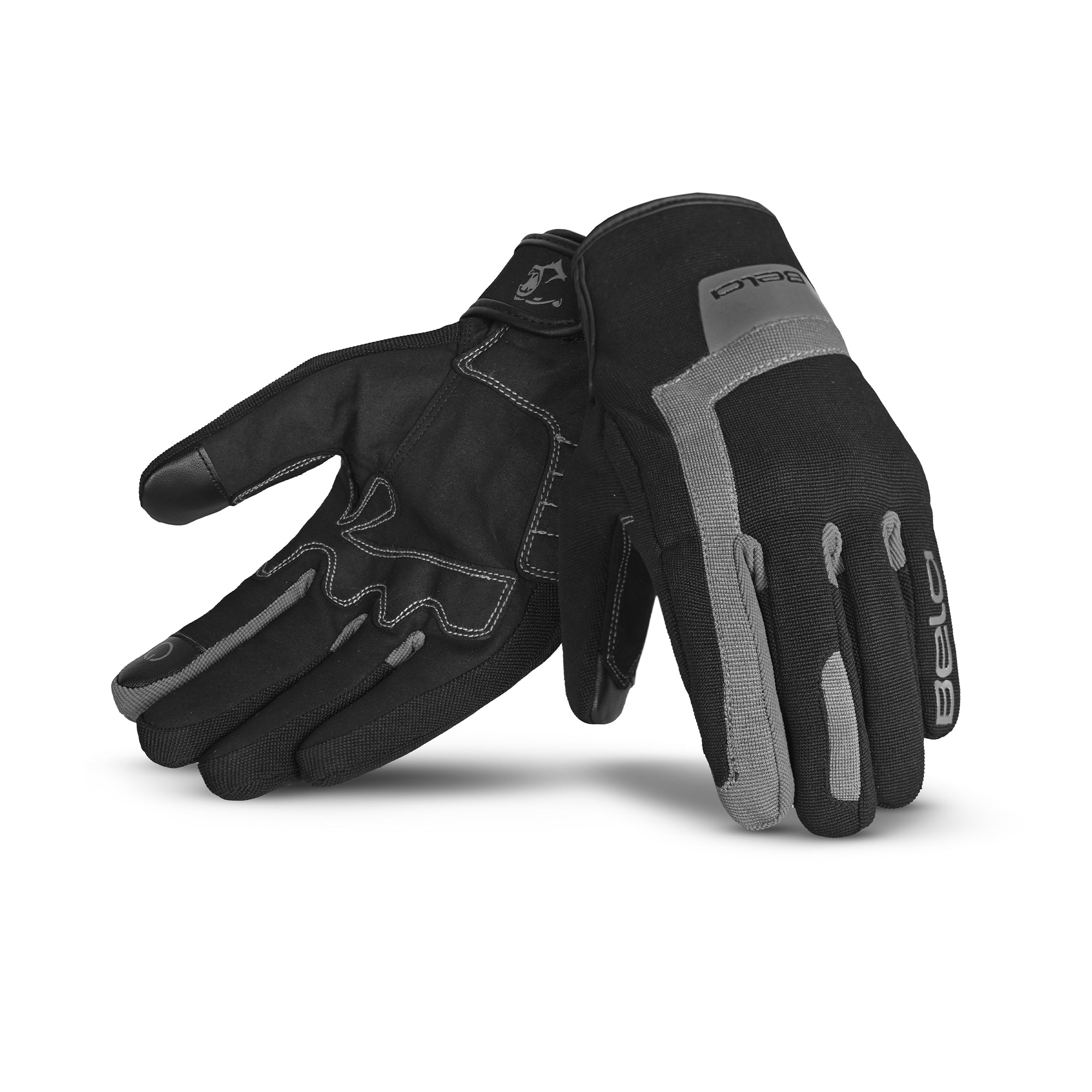 BELA GALAXY WINTER WP Moto Textil Luvas Preto Cinza