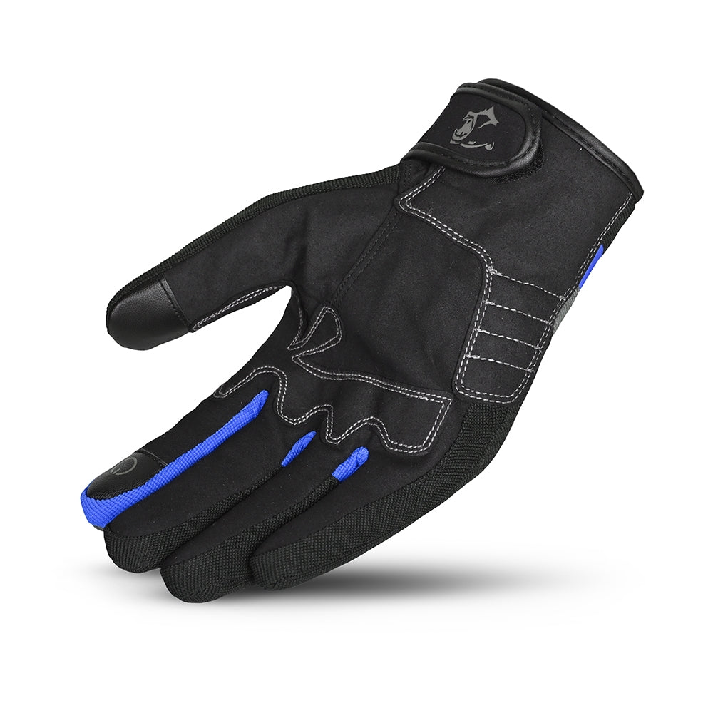 Linda Galaxy Winter WP Motorcycle Textile Gloves Black Blue – 4 – Maximomoto PT