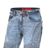 BELA JACK Jeans Moto Calcas Azul