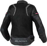 MACNA VELOTURA Moto Senhora Textil Casaco Camuflagem Cinza Preto