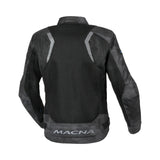 MACNA VELOTURA Moto Homem Textil Casaco Camuflagem Cinza Preto