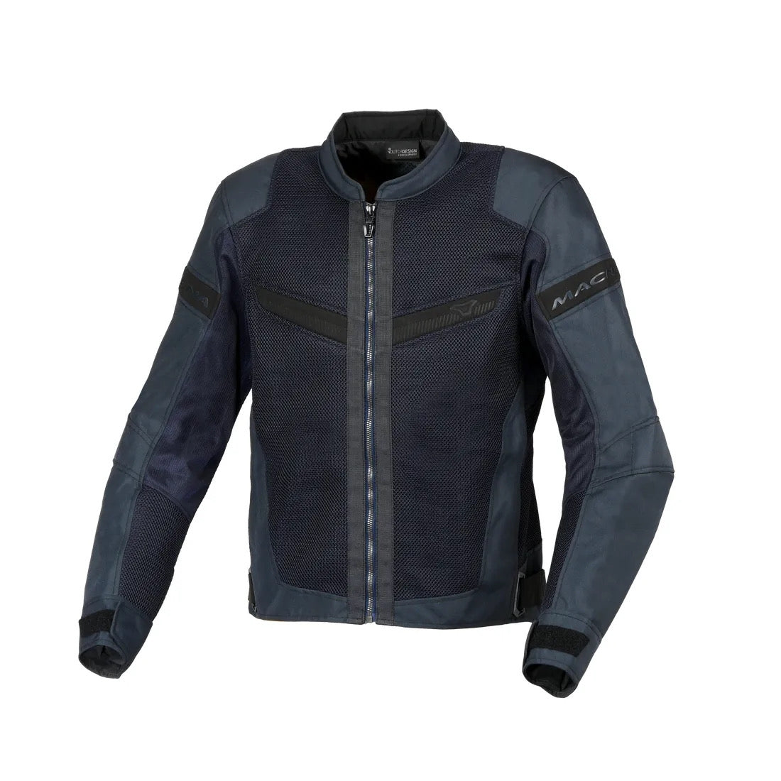 MACNA VELOTURA Moto Homem Textil Casaco Azul Escuro