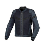 MACNA VELOTURA Moto Homem Textil Casaco Azul Escuro