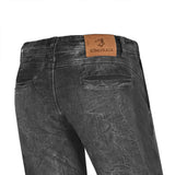BELA PARKER Denim Jeans Moto Calcas Preto