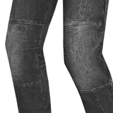 BELA PARKER Denim Jeans Moto Calcas Preto