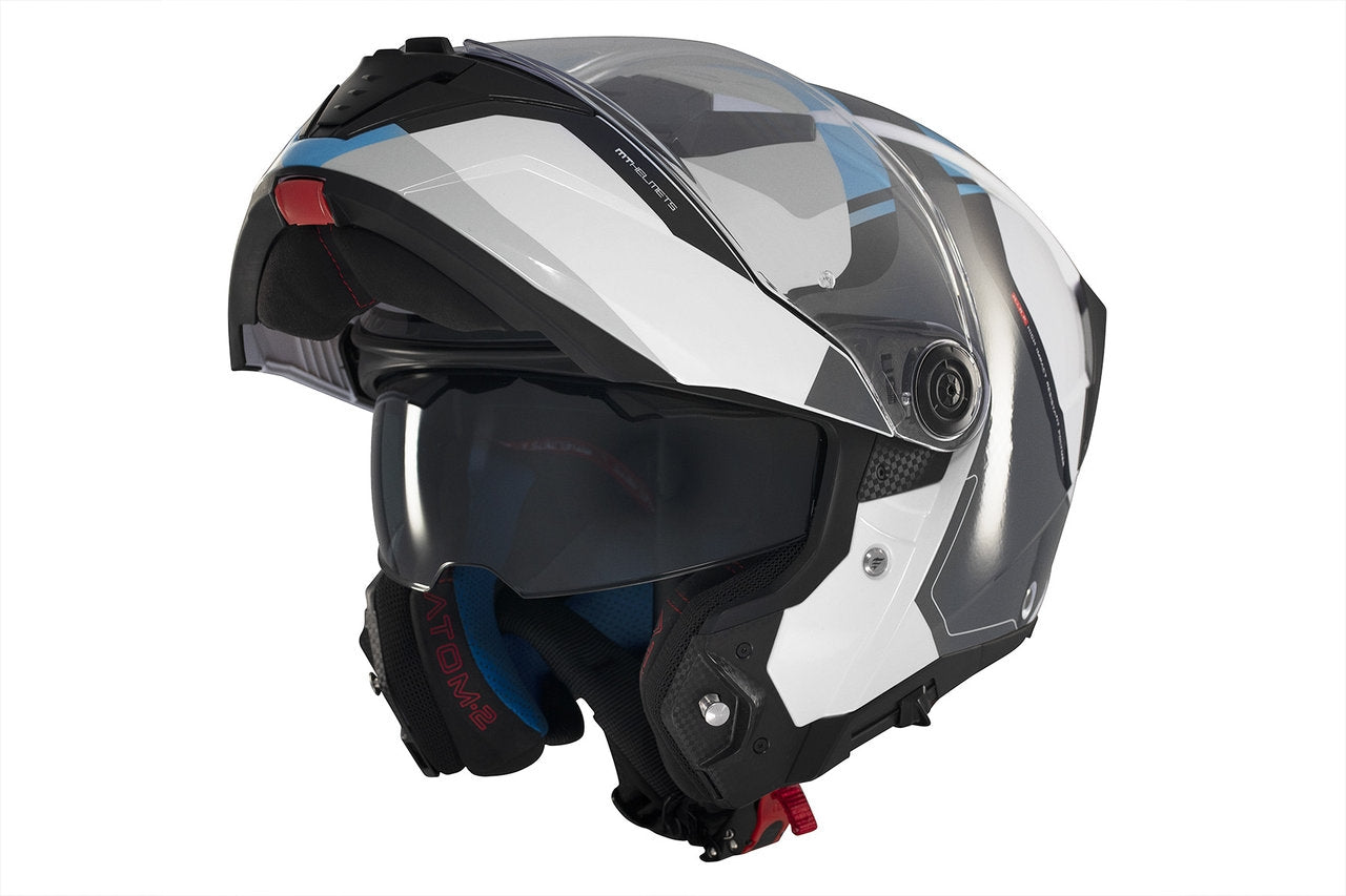 MT ATOM 2 SV EMALLA B15 MOTO DESPORTIVA CAPACETE MODULAR