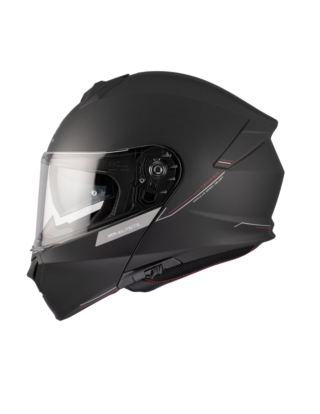 MT GENESIS SV SOLID A1 NEGRO MATE Cascos de moto de turismo – 1 – Maximomoto PT
