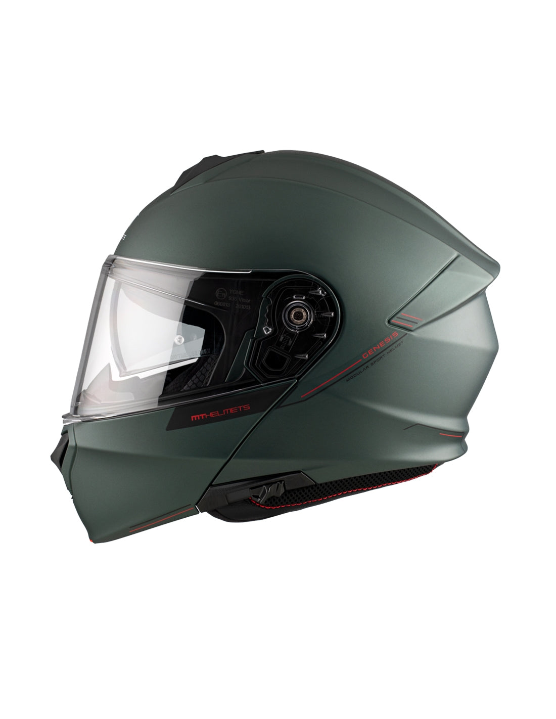 MT GENESIS SV SOLID A6 VERDE MATE Cascos de aventura – 1 – Maximomoto PT