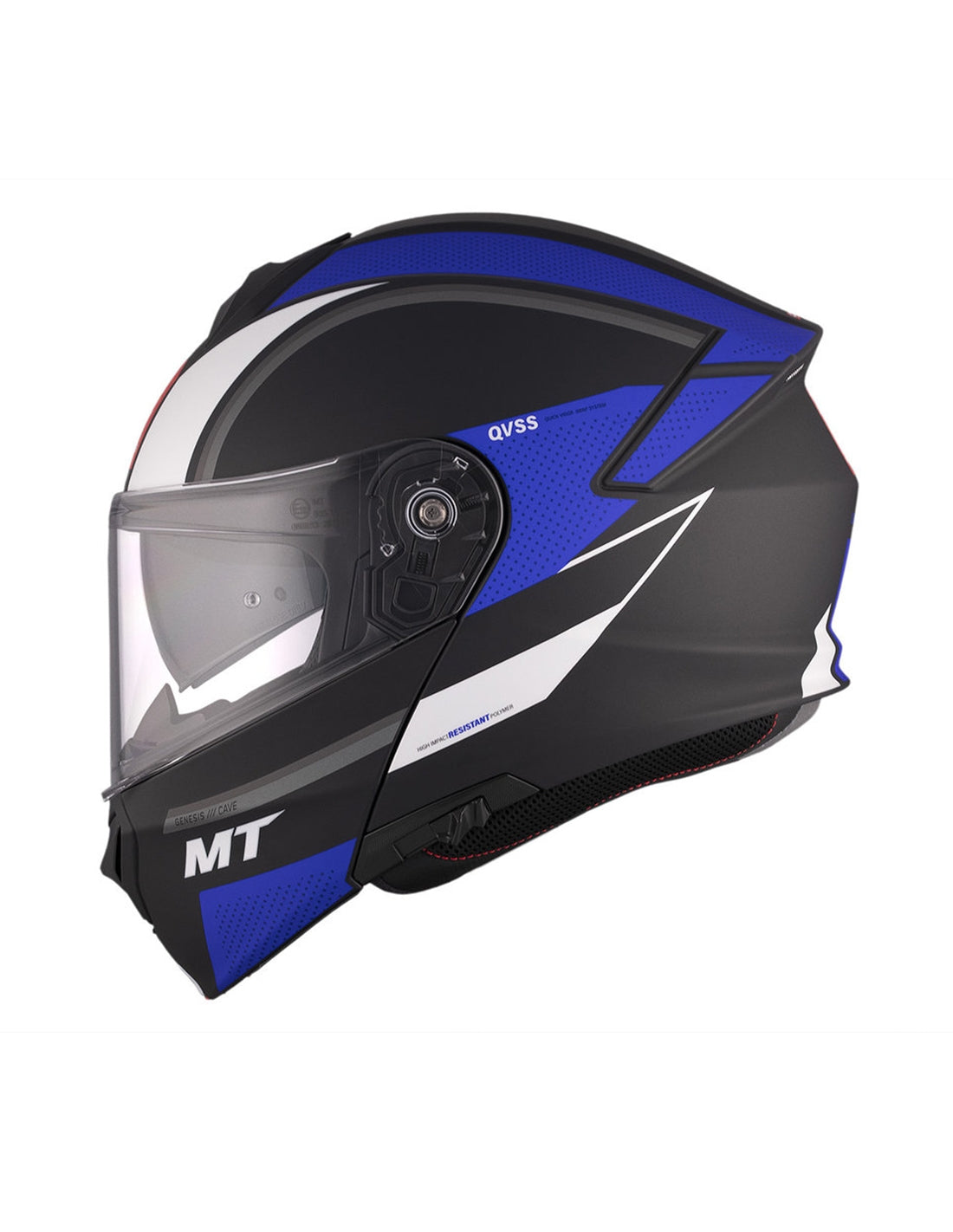 MT Genesis SV Cave A7 Casco frontal abatible mate para motocicleta – 1 – Maximomoto PT