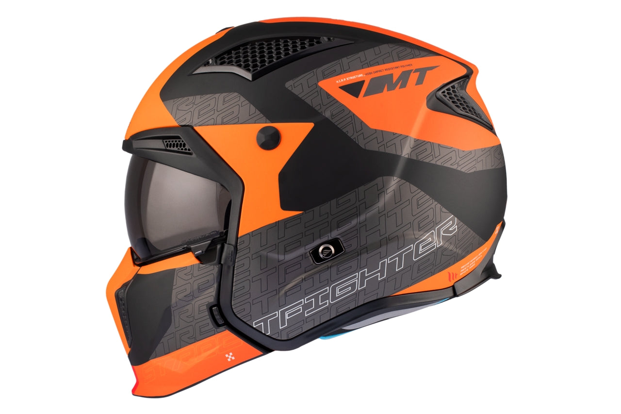 MT STREETFIGHTER SV S TOTEM B4 MOTO CAPACETE FOSCO