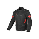 Macna Vaulture casacos textil impermeable Black/red – Maximomoto PT