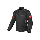 Macna Vaulture casacos textil impermeable Black/red