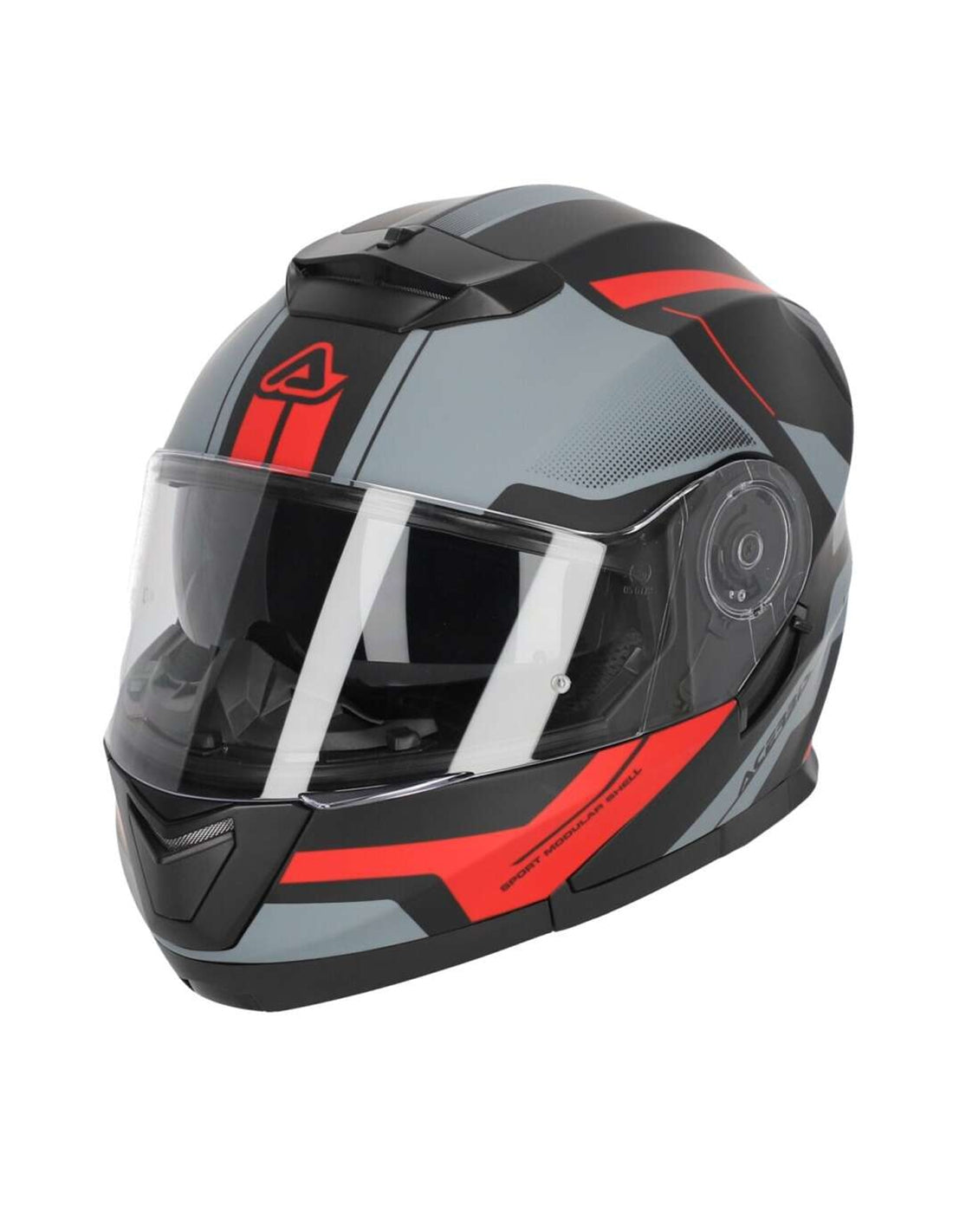 ACERBIS - CAPACETES MODULAR SEREL 22.06 Preto Vermelho – 1 – Maximomoto PT