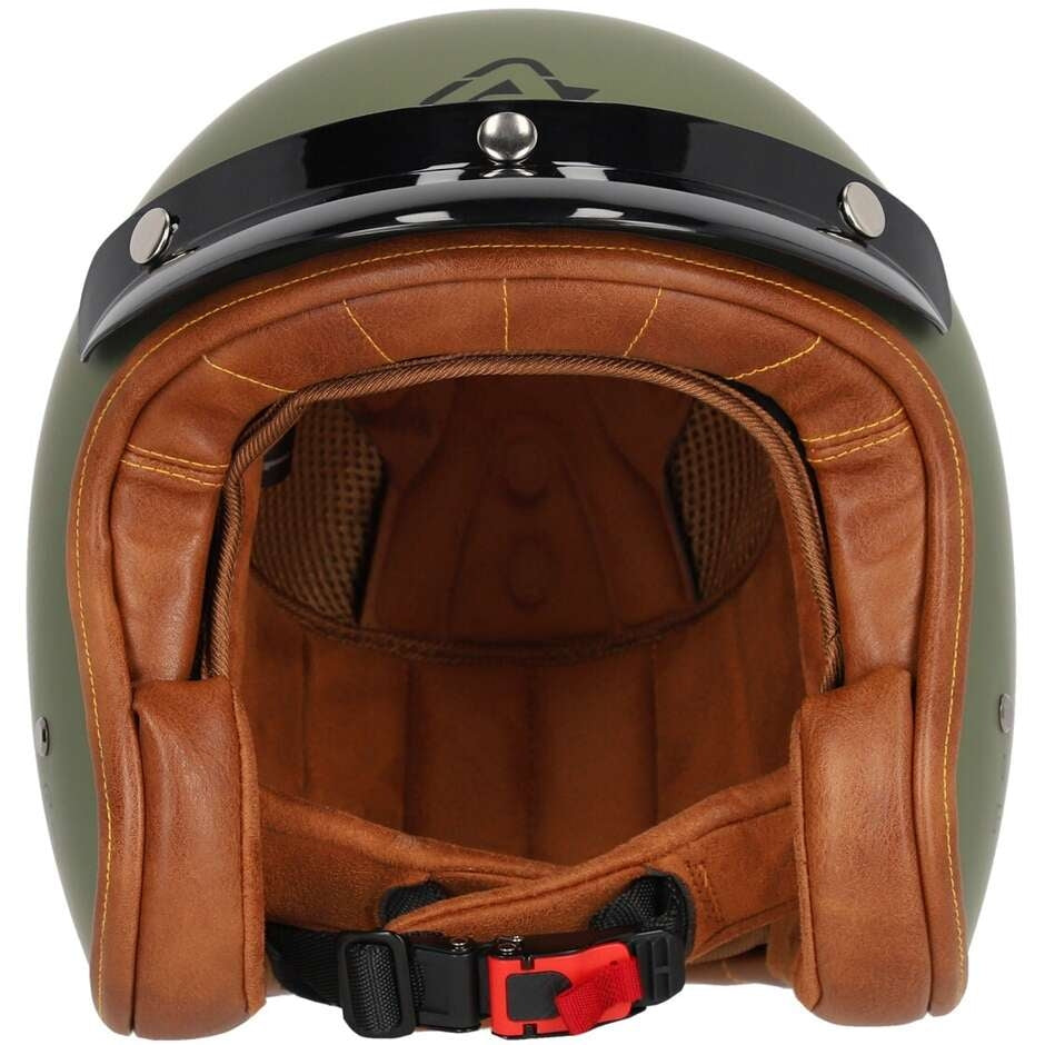 ACERBIS SKODELA 22.06 URBANO MOTO CAPACETE JATO VERDE MILITAR