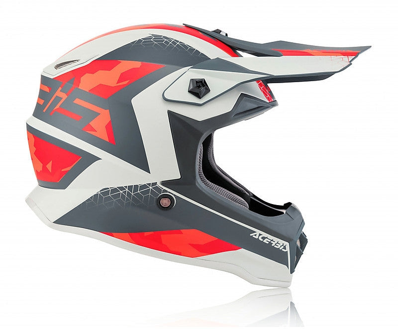 ACERBIS - CASCO IMPACT STEEL JUNIOR ROSSO/GRIGIO – 3 – Maximomoto PT