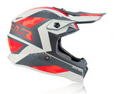 ACERBIS - CASCO IMPACT STEEL JUNIOR ROSSO/GRIGIO