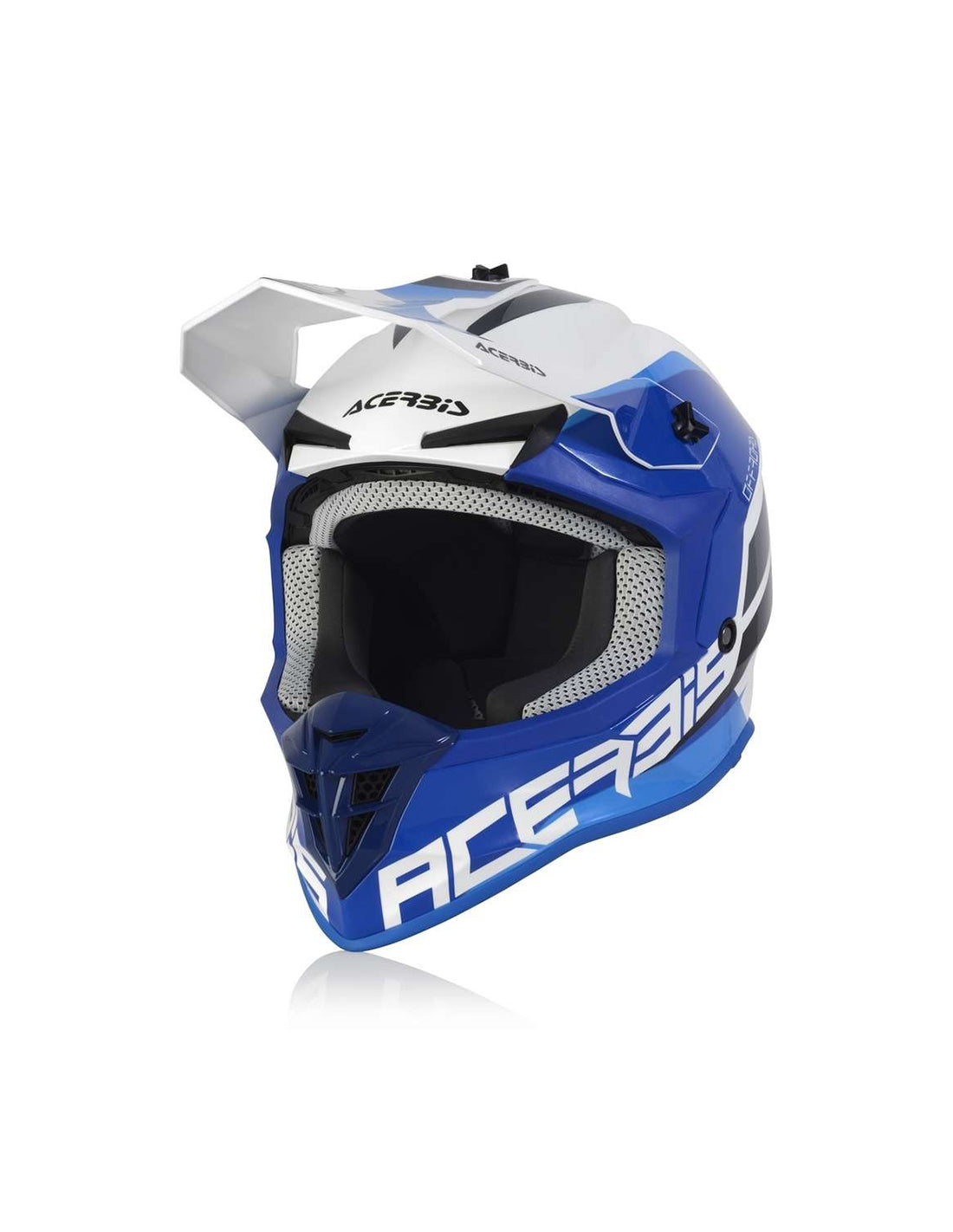 ACERBIS - CASCO IMPACT STEEL JUNIOR BLU/BIANCO – 2 – Maximomoto PT