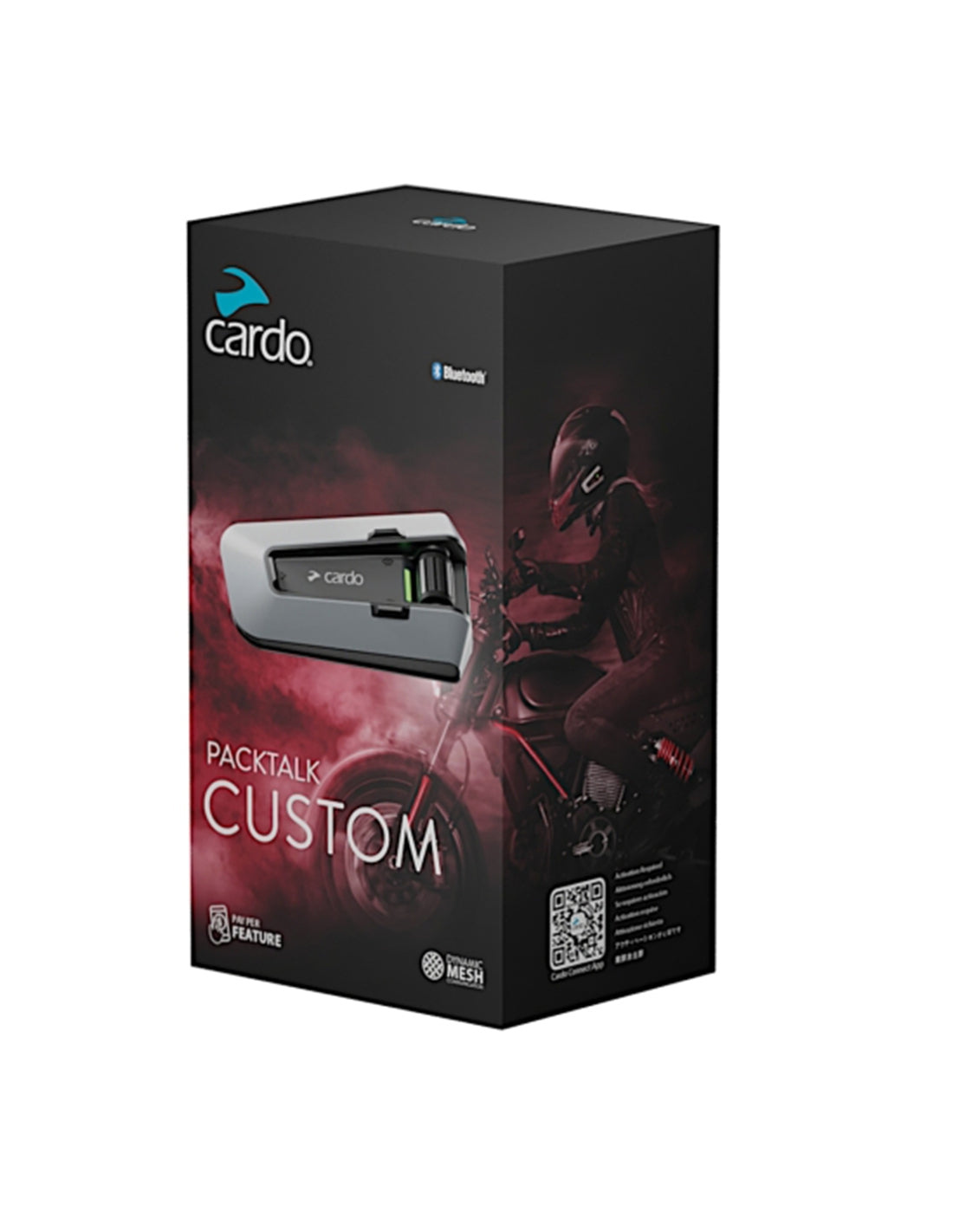 Cardo Packtalk Custom Communication System Single set – 1 – Maximomoto PT