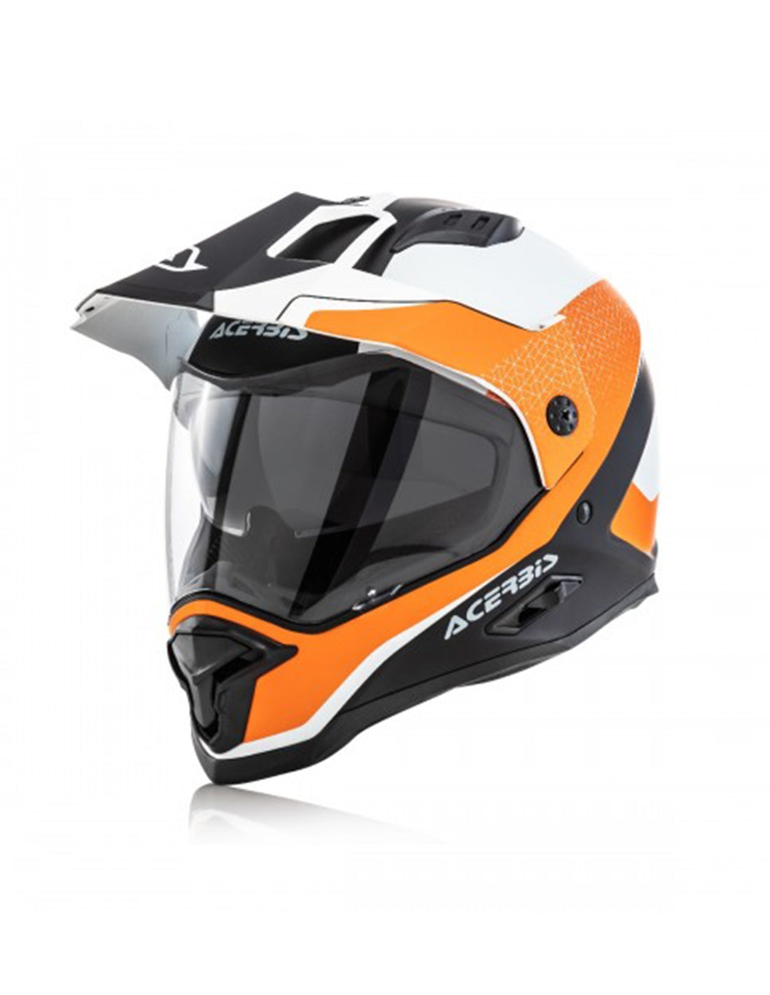 ACERBIS - GRAFFIX VTR REACTIVE HOUND WHITE/ARANCIO – 1 – Maximomoto PT