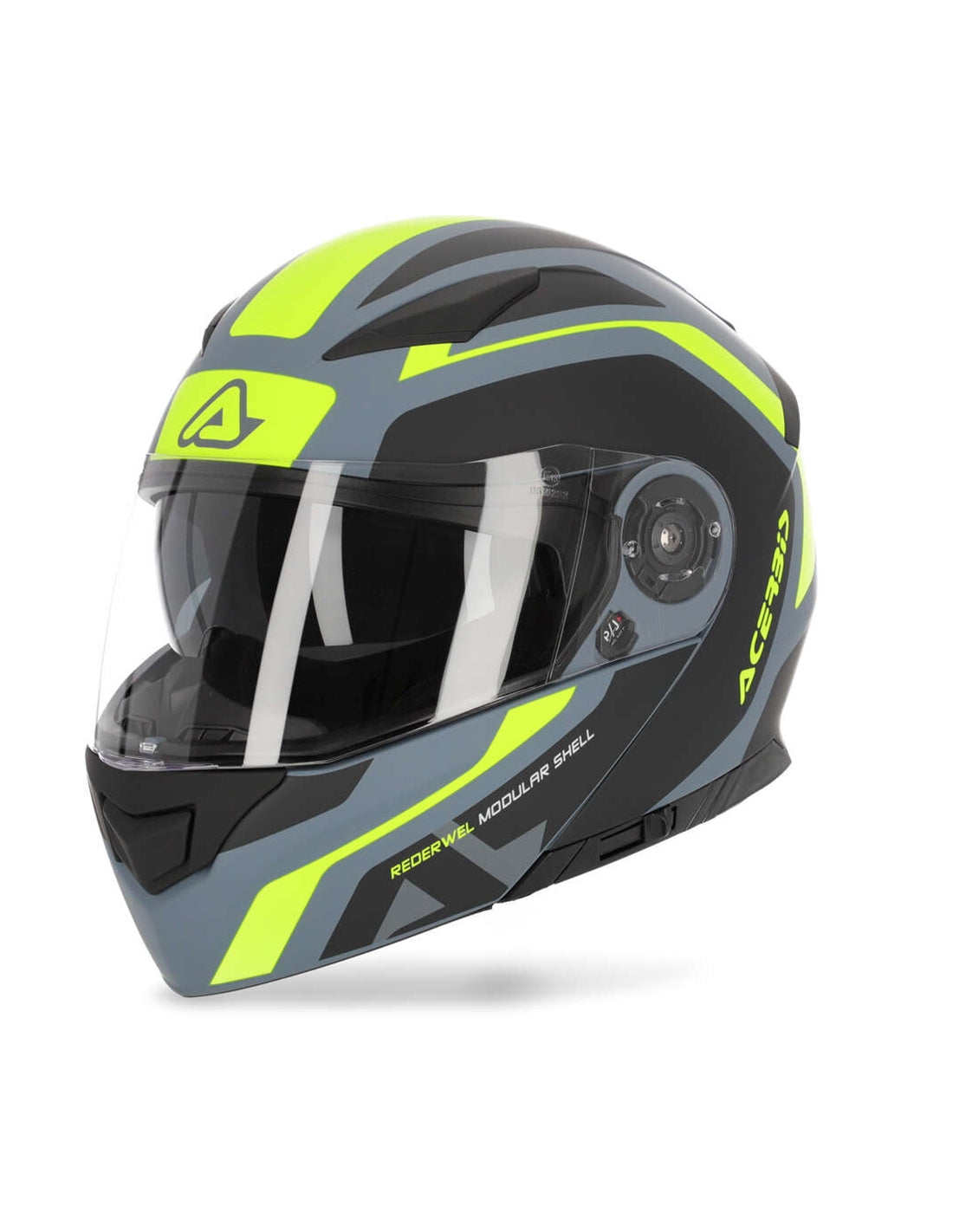 ACERBIS - REDERWEL GRIGIO/GIALLO HELMET SHELL – 1 – Maximomoto PT