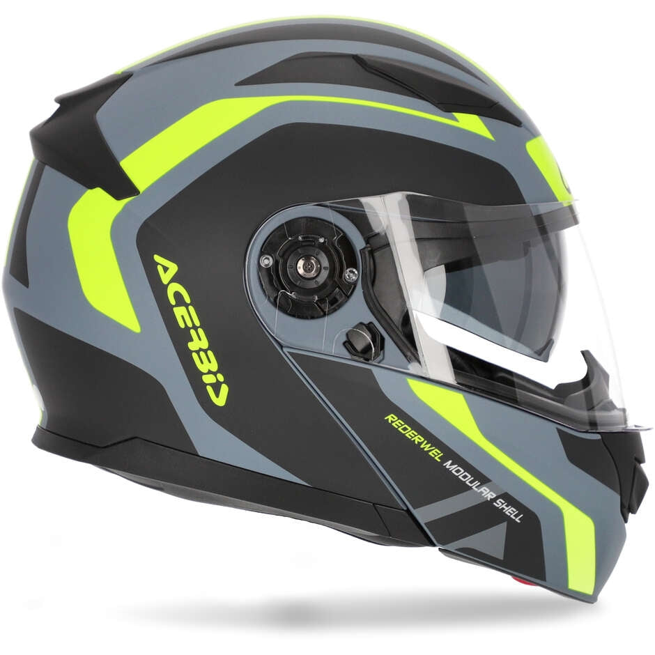 ACERBIS - REDERWEL GRIGIO/GIALLO HELMET SHELL – 3 – Maximomoto PT