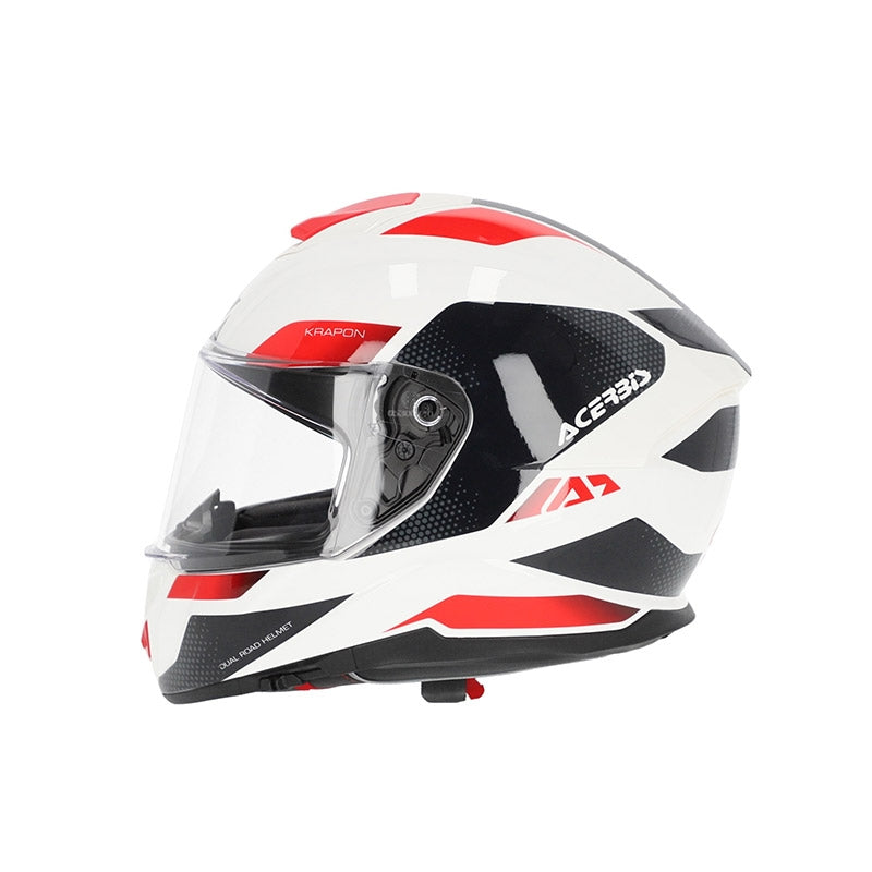 ACERBIS - CASCO KRAPON 2206 BIANCO/ROSSO – 3 – Maximomoto PT