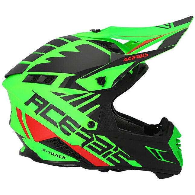 ACERBIS - CASCO X-TRACK 2206 VERDE FLUO/NERO – 3 – Maximomoto PT