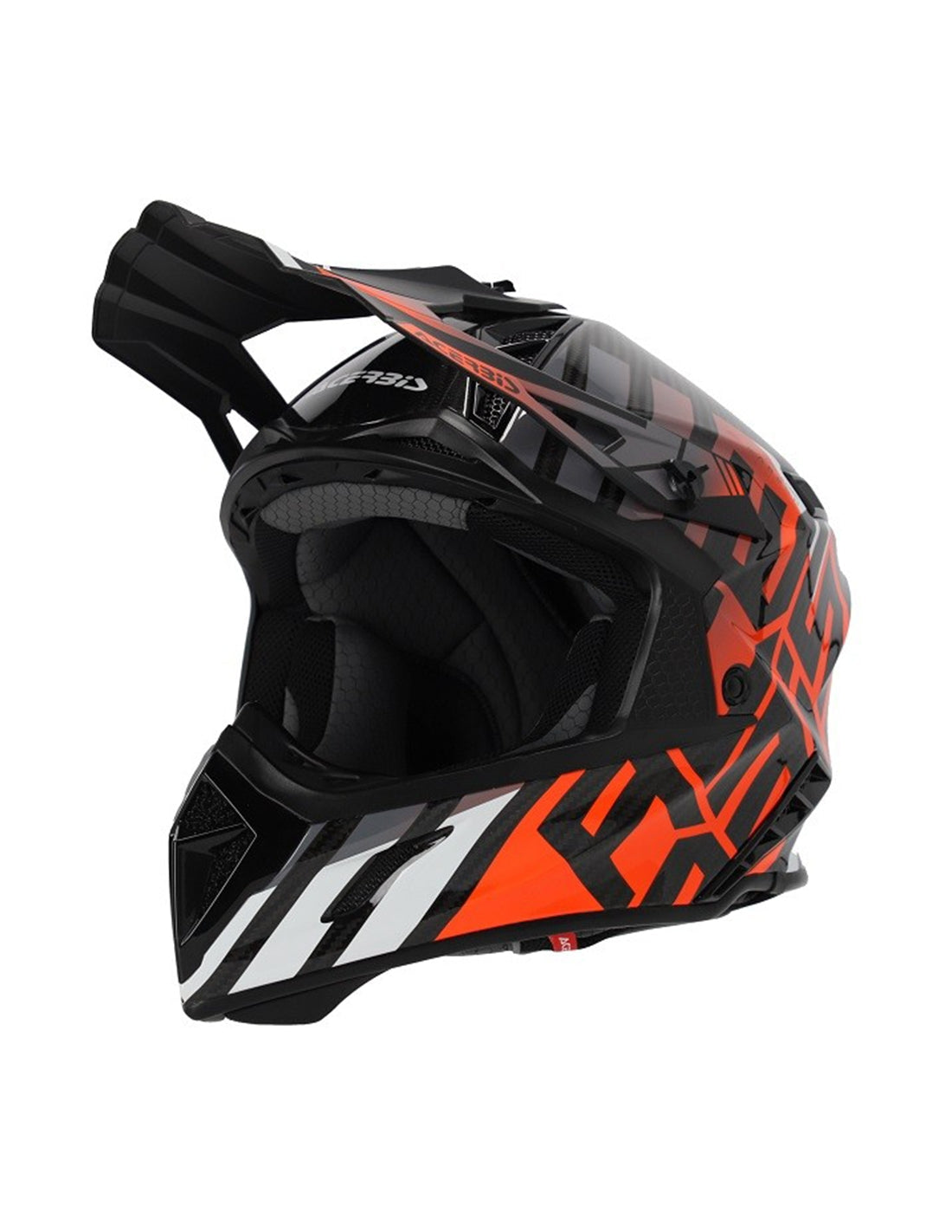 ACERBIS - CASCO STEEL CARBON 2206 NERO/ARANCIO FLUO – 1 – Maximomoto PT