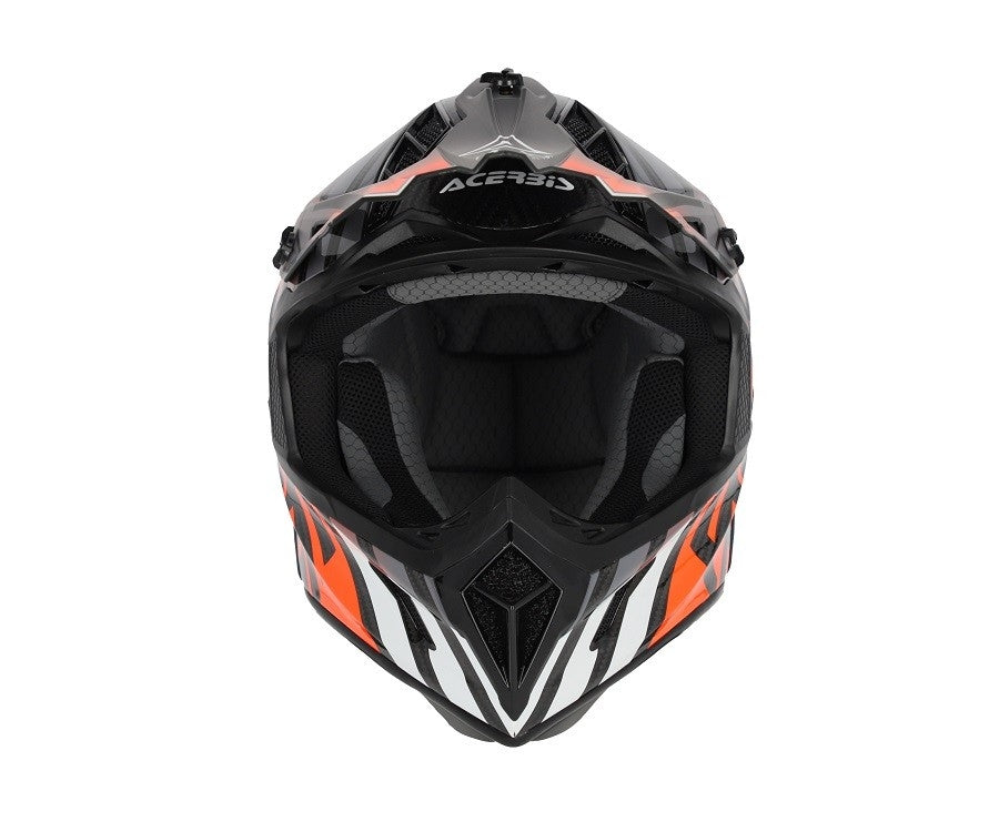 ACERBIS - CASCO STEEL CARBON 2206 NERO/ARANCIO FLUO – 2 – Maximomoto PT