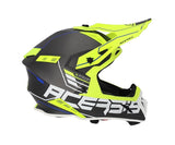 ACERBIS - CASCO STEEL CARBON 2206 NERO/GIALLO FLUO
