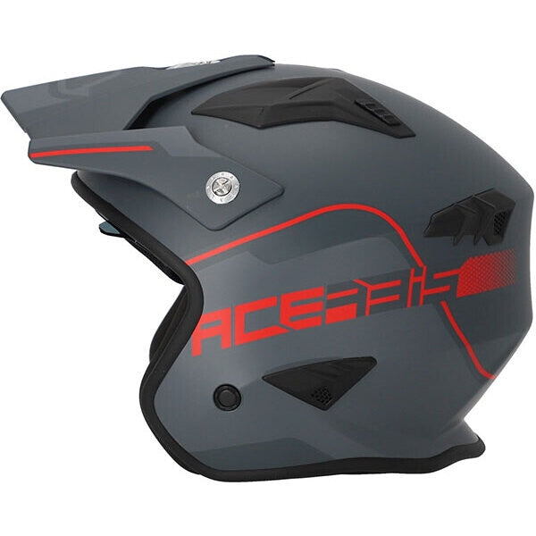 ACERBIS - CASCO JET ARIA 2206 GREY/RED – 2 – Maximomoto PT