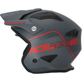 ACERBIS - CASCO JET ARIA 2206 GREY/RED
