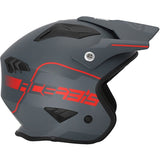 ACERBIS - CASCO JET ARIA 2206 GREY/RED