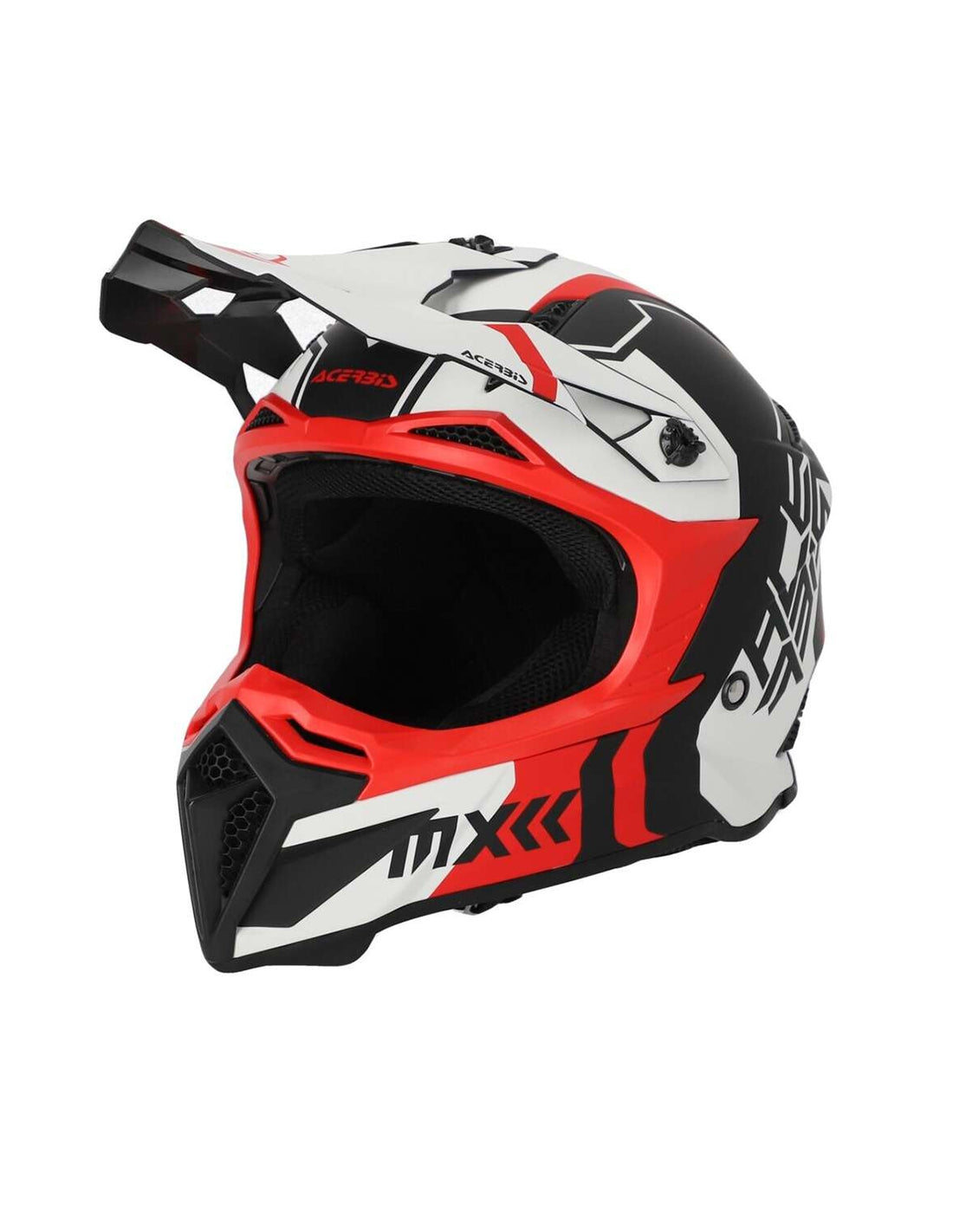 ACERBIS - CASCO PROFILE 5 BIANCO/ROSSO – 1 – Maximomoto PT