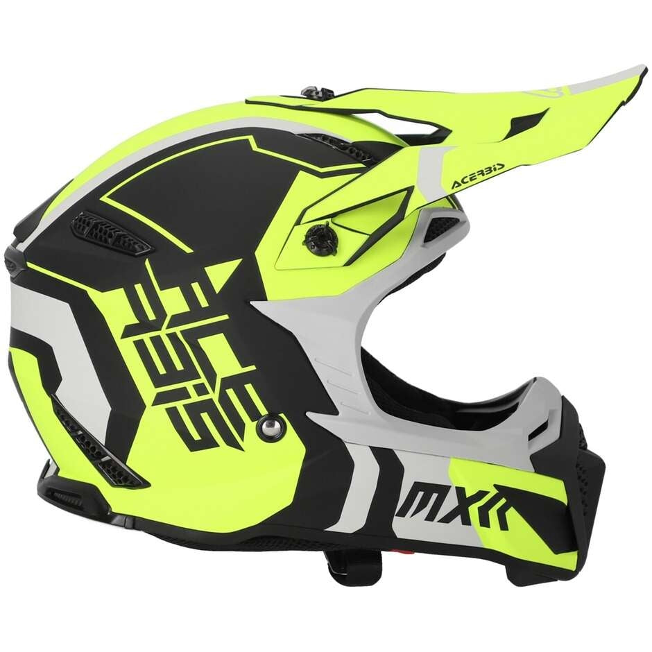 ACERBIS - CASCO PROFILE 5 NERO/GIALLO FLUO – 2 – Maximomoto PT