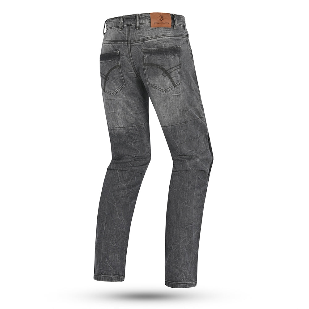 BELA TOM Jeans Motorcycle Pants Gray – 5 – Maximomoto PT