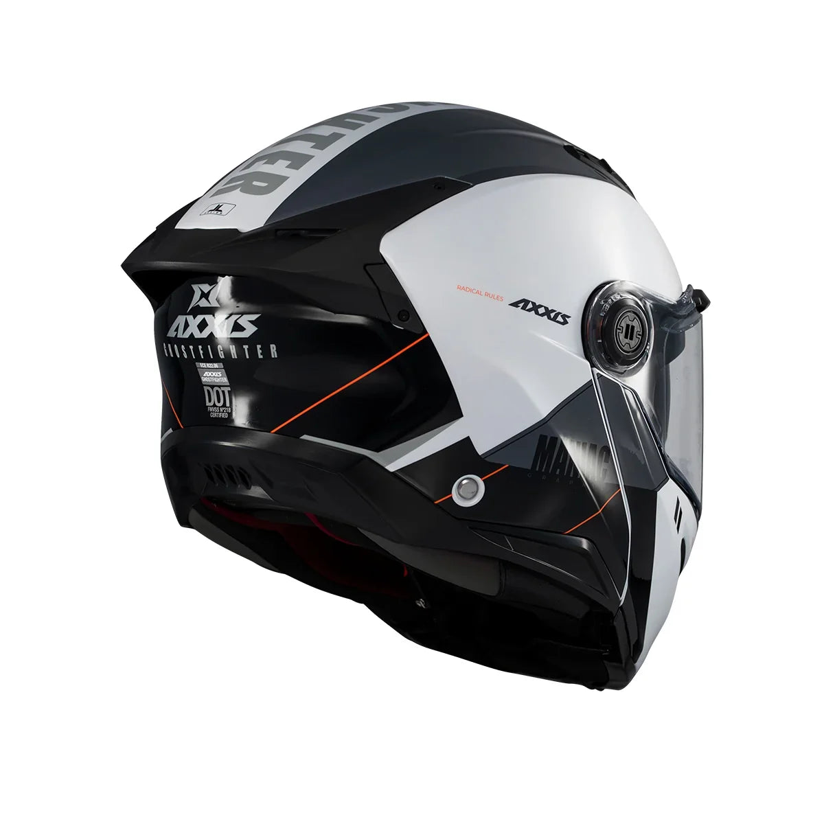 AXXIS FU409SV GHOSTFIGHTER SV MANIAC CAPACETE DE MOTO A2 BRILLO – 11 – Maximomoto PT