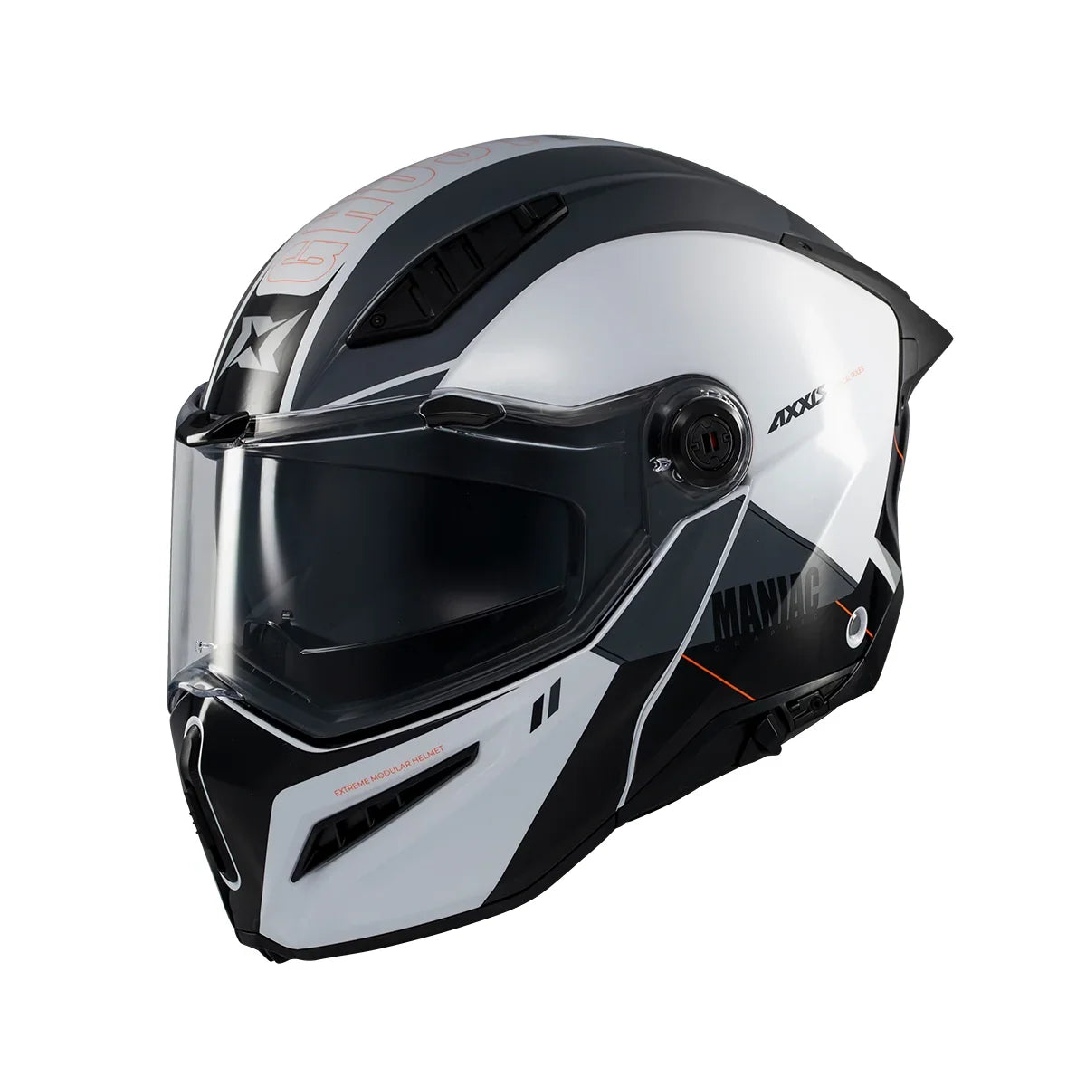 AXXIS FU409SV GHOSTFIGHTER SV MANIAC CAPACETE DE MOTO A2 BRILLO – 5 – Maximomoto PT