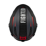 AXXIS FU409SV GHOSTFIGHTER MANIAC CAPACETE DE MOTO B5 MATE