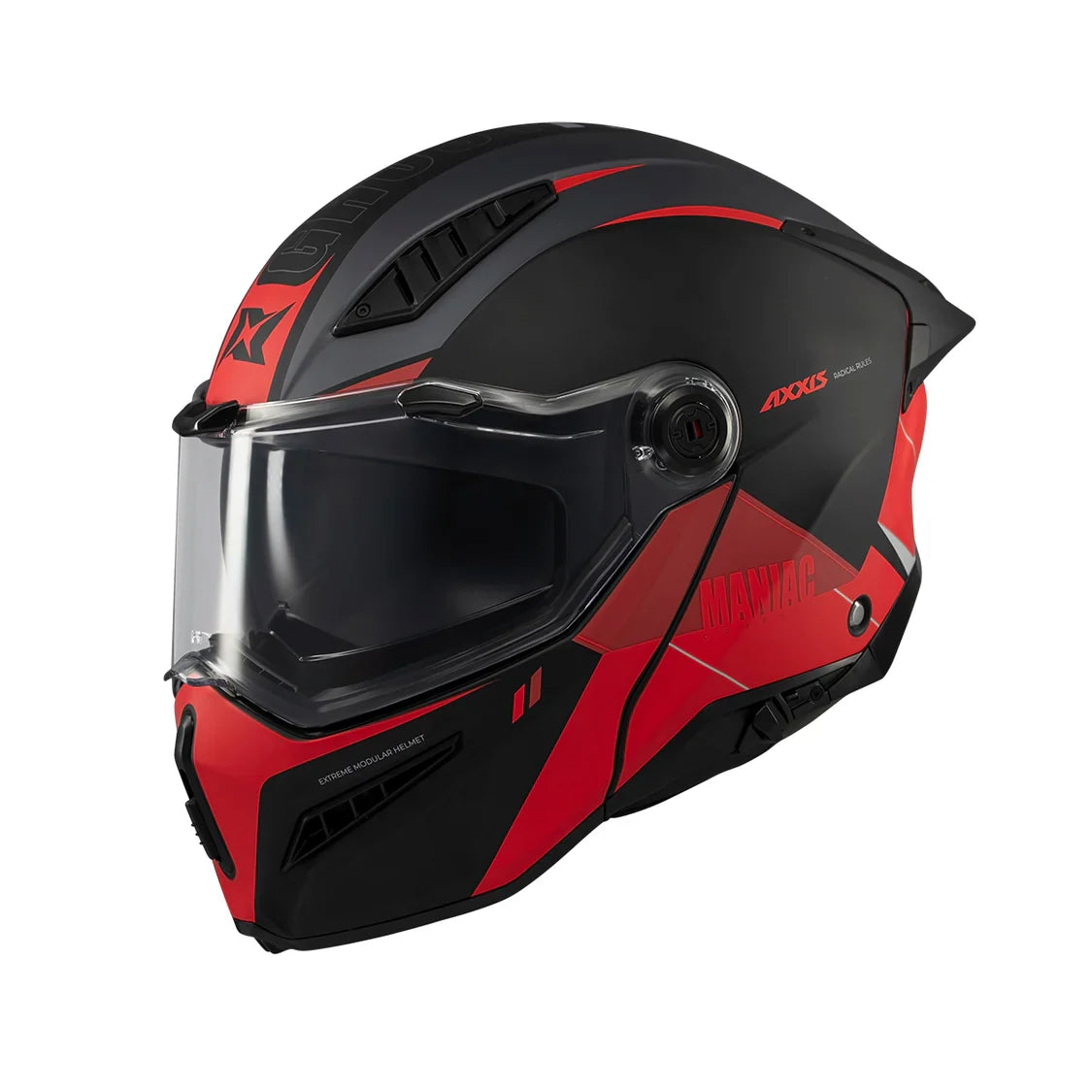 AXXIS FU409SV GHOSTFIGHTER MANIAC CAPACETE DE MOTO B5 MATE – 1 – Maximomoto PT