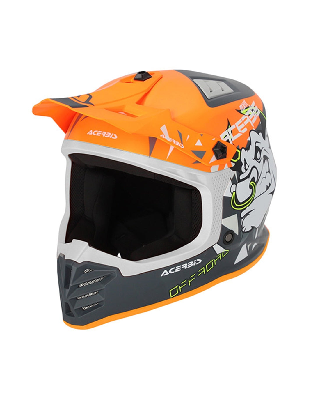 ACERBIS - CASCO PROFILE JUNIOR ARANCIO/GRIGIO – 1 – Maximomoto PT