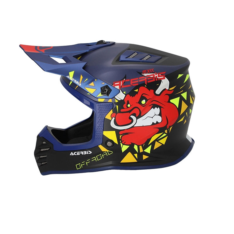 ACERBIS - CASCO PROFILE JUNIOR BLU/NERO – 3 – Maximomoto PT