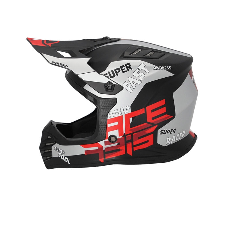 ACERBIS - CASCO PROFILE JUNIOR NERO/ROSSO – 2 – Maximomoto PT