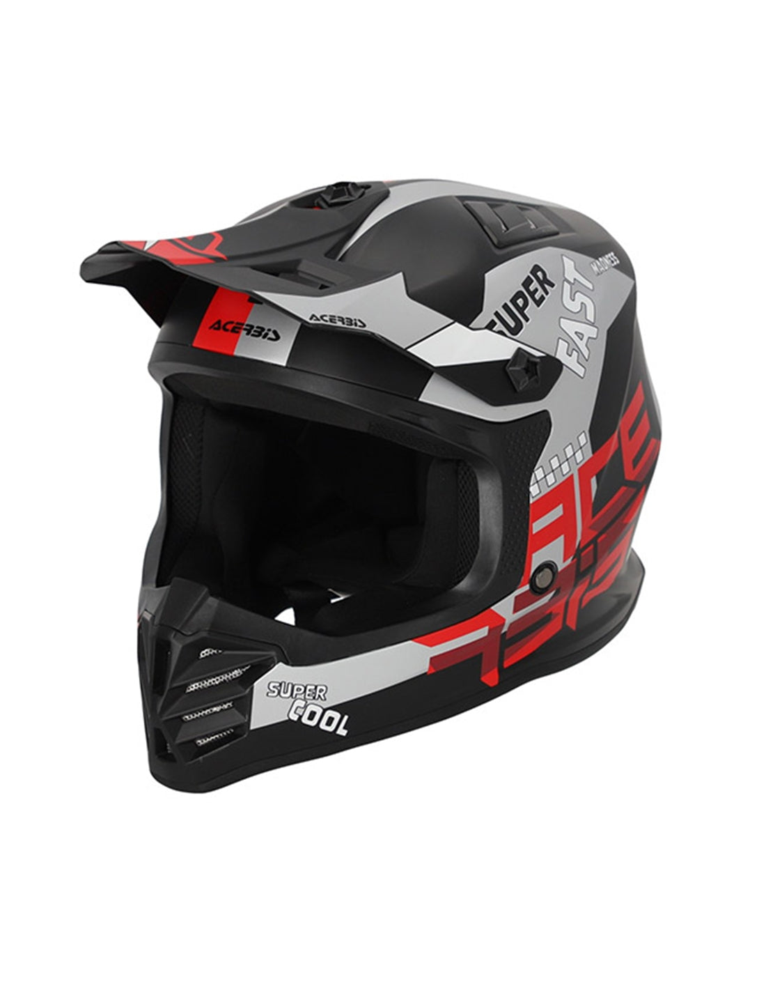 ACERBIS - CASCO PROFILE JUNIOR NERO/ROSSO – 1 – Maximomoto PT