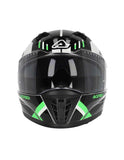 ACERBIS - CASCO X-WAY GRAPHIC NERO/VERDE