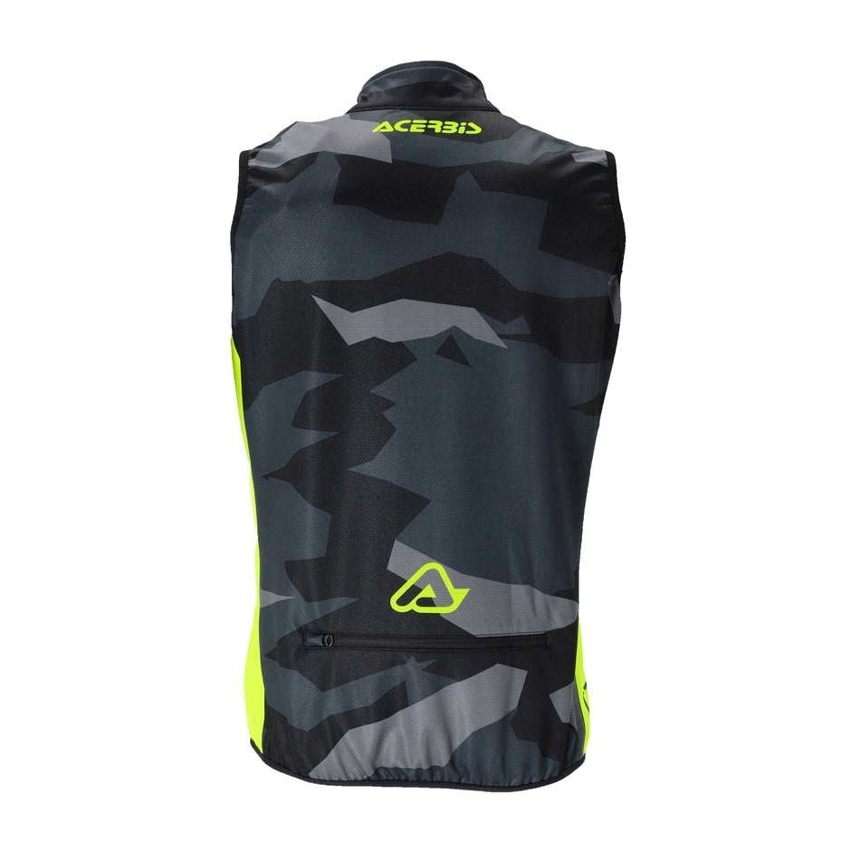 ACERBIS - CHALECO SOFTSHELL X-WIND NERO/GIALLO – 2 – Maximomoto PT