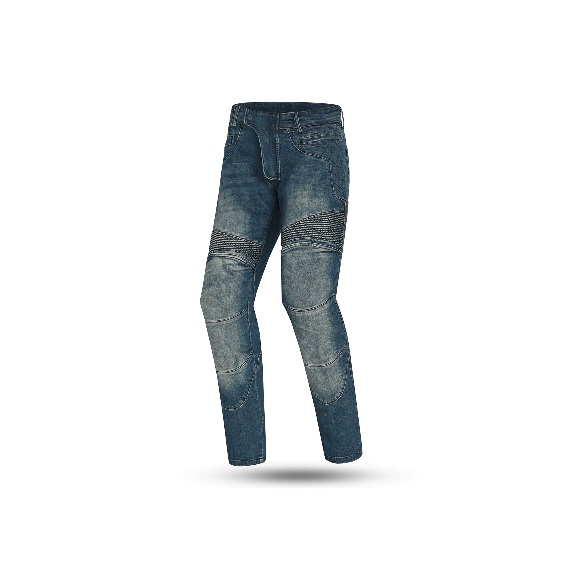 BELA ADAM Jeans Moto Blue Pants – 7 – Maximomoto PT