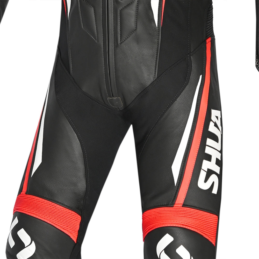 SHUA MONO 1 PC INFINITY Moto Homem Fatos Preto Vermelho